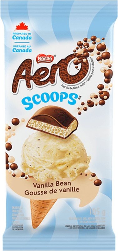 Aero Scoops Vanilla Bean 105g (CAN)