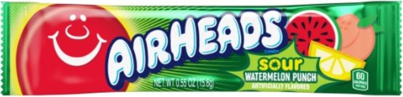 Airheads Sour Watermelon Punch 15g