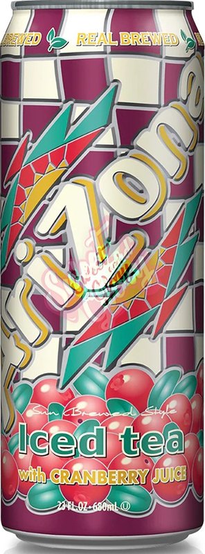 Arizona Iced Tea with Cranberry Can 650ml