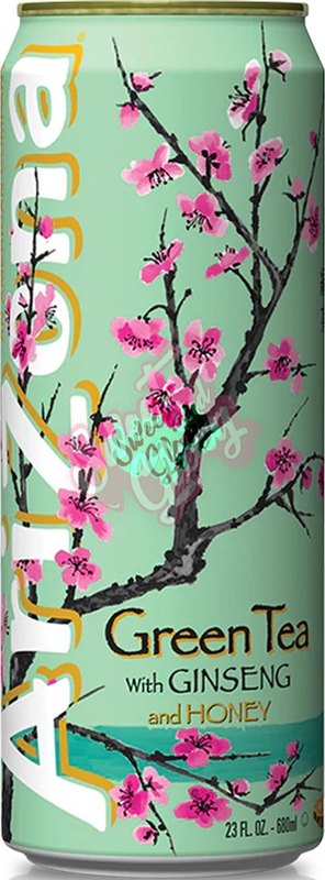 Arizona Green Tea with Ginseng and Honey 650ml