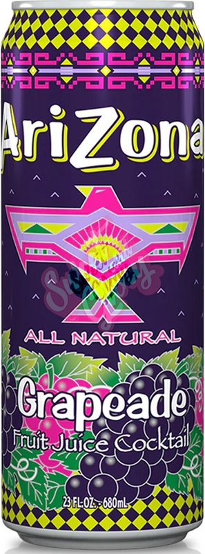 Arizona Grapeade Can 650ml PMP 99c