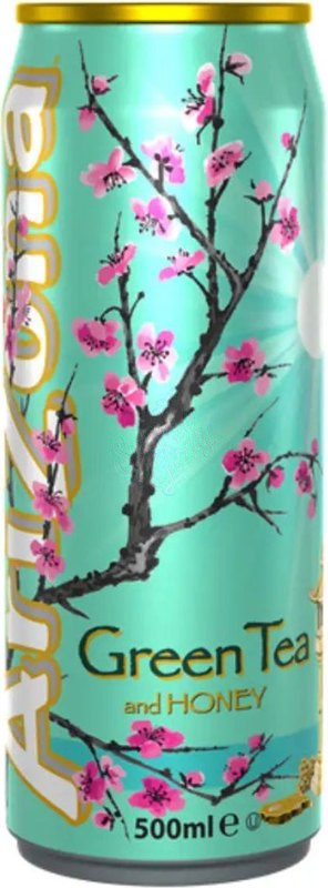 Arizona Green Tea Honey 500ml Can