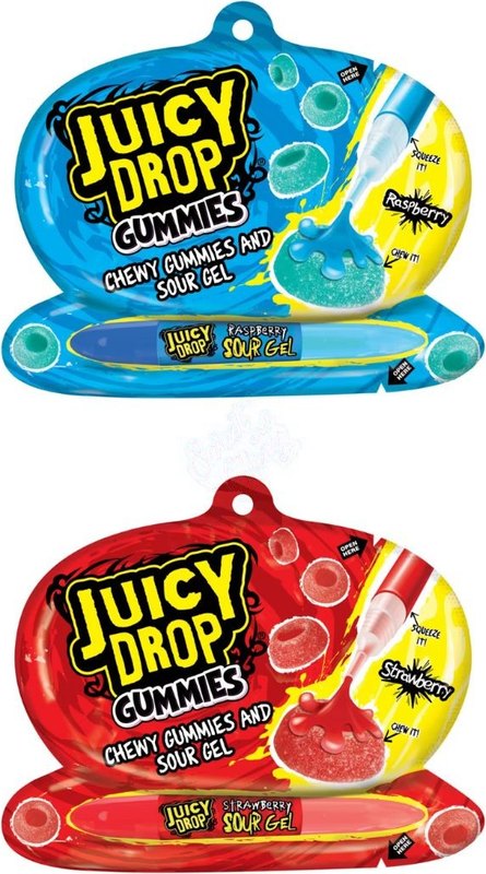 Bazooka Juicy Drop Gummies 57g