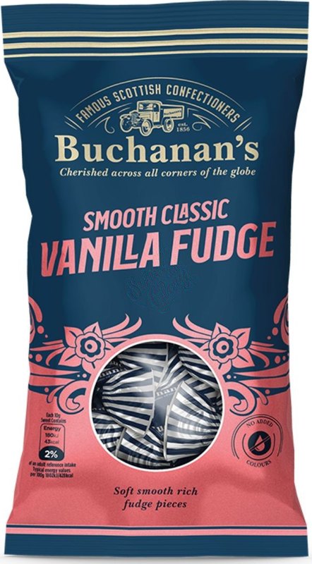 Buchanan's Vanilla Fudge 130g