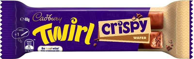 Cadbury Twirl Crispy (AUS) 40g