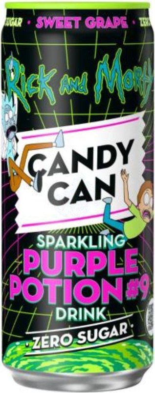 Candy Can Rick and Morty Purple Potion 330ml