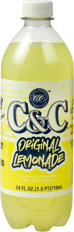 C&C Original Lemonade Bottle 710ml