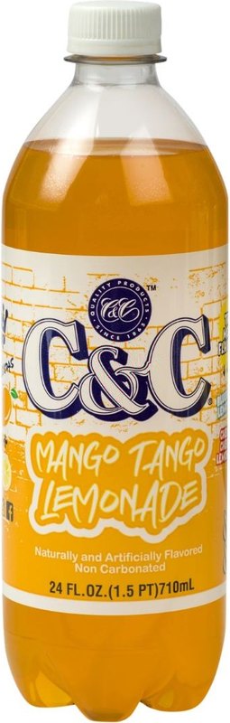 C&C Mango Tango Lemonade Bottle 710ml