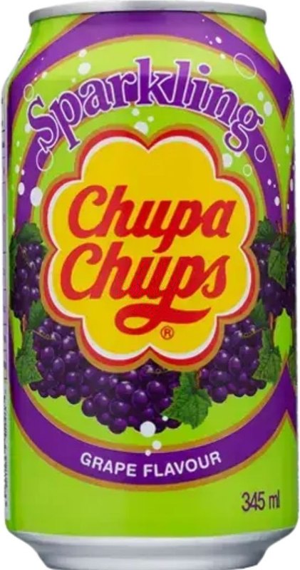Chupa Chups Sparkling Grape 345ml