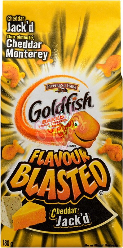Pepperidge Farm Goldfish Cheddar Jack'd 180g