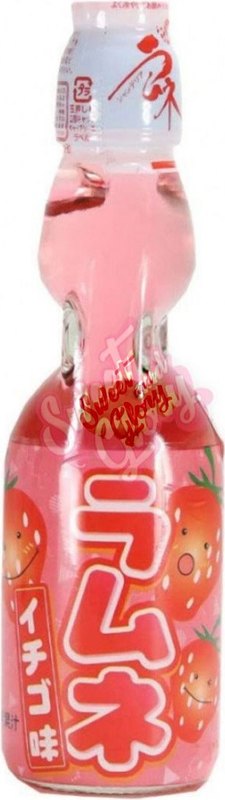 HATA Ramune Drink Strawberry (Japan) 200ml