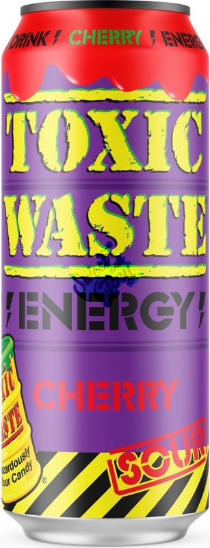 Toxic Waste Sour Cherry Energy 500ml