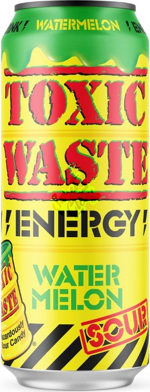 Toxic Waste Sour Watermelon Energy 500ml