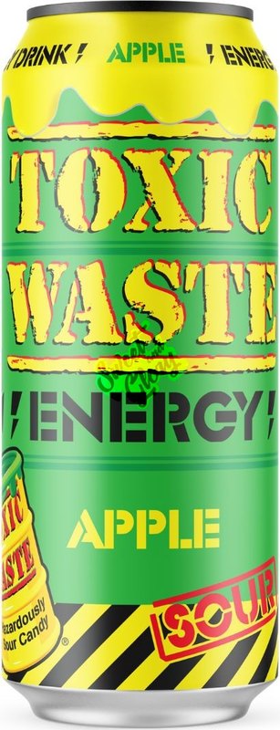 Toxic Waste Sour Apple Energy 500ml