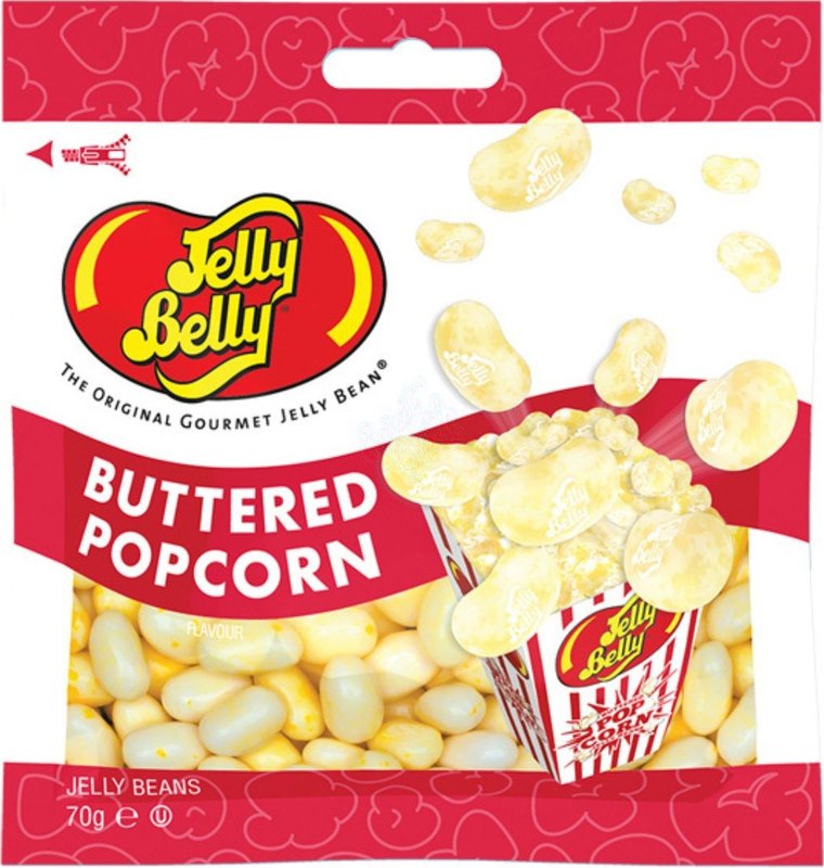 Jelly Belly Buttered Popcorn Jelly Beans 70g