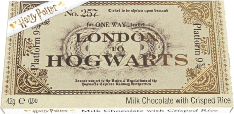 Harry Potter Chocolate Hogwarts Express Ticket 42g