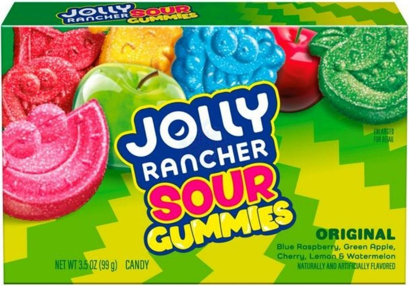 Jolly Rancher Sour Gummies Theatre 99g