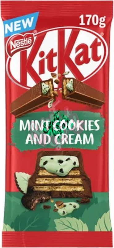Kit Kat Mint Cookies and Cream AUS 170g