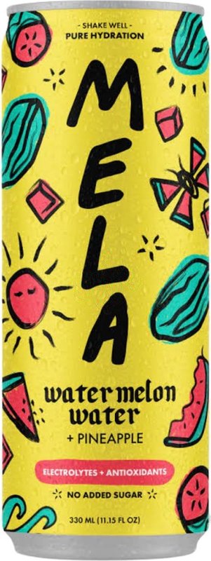 Mela Watermelon Water + Pineapple 330ml