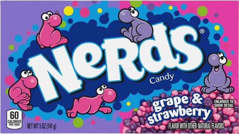 Strawberry & Grape Nerds Theatre 141g