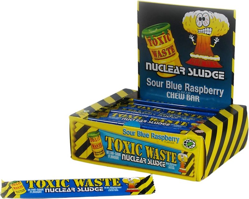 Toxic Waste Blue Raspberry Chew Bar 20g