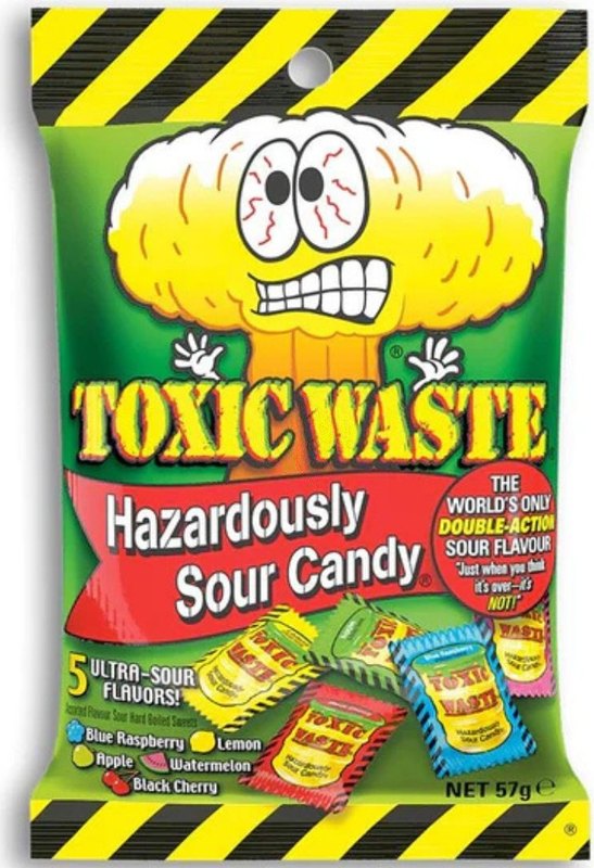 Toxic Waste Original Peg Bag 57g