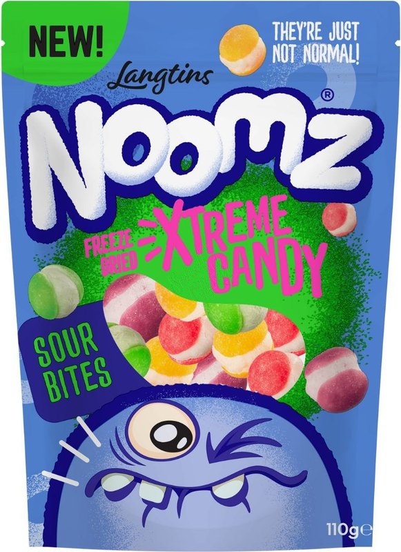 Noomz Freeze Dried Sour Bites 110g