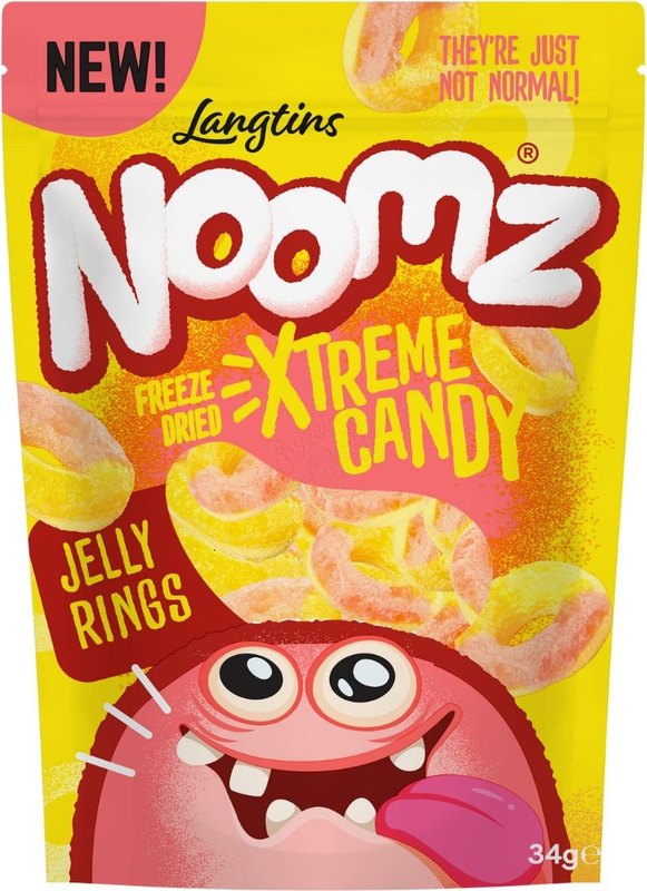 Noomz Freeze Dried Jelly Rings 34g