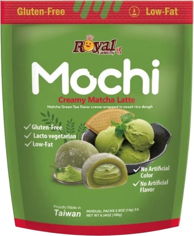 Royal Family Mochi Creamy Matcha 120g