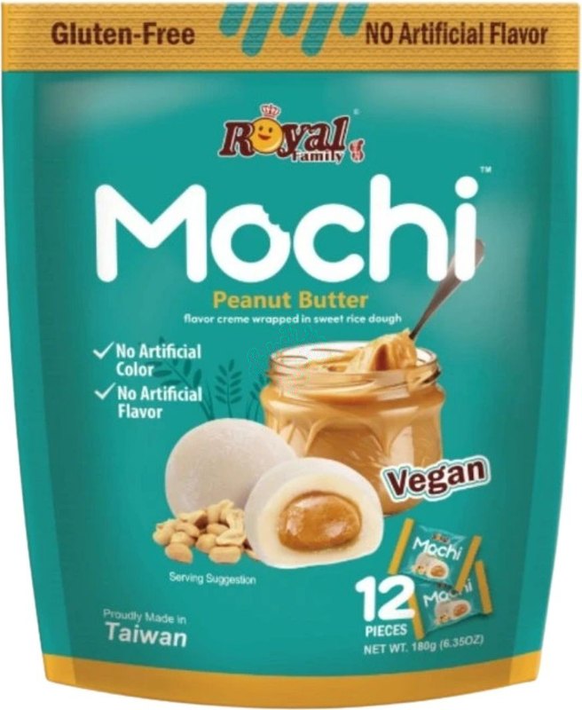 Royal Family Mochi Peanut Butter 120g