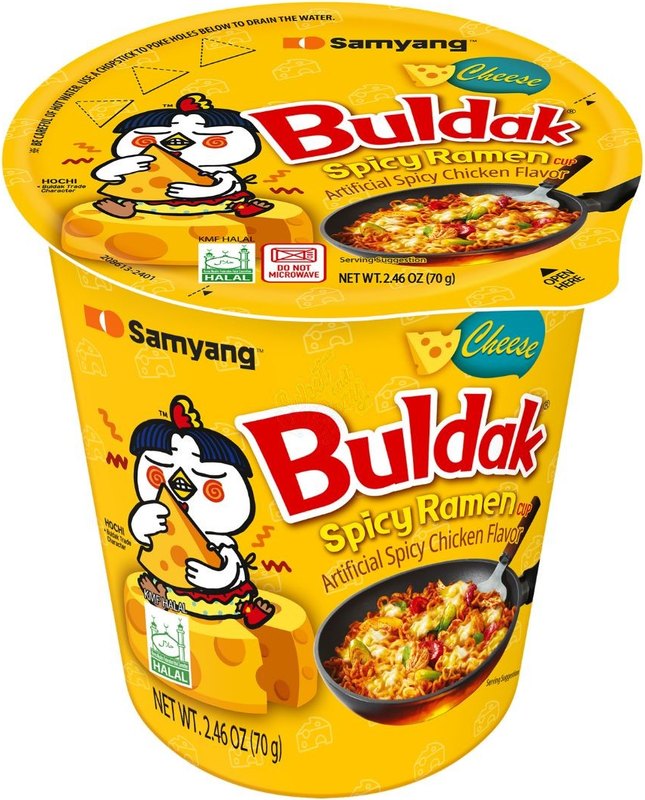 Samyang Buldak Hot Chicken Cheese Cup 70g