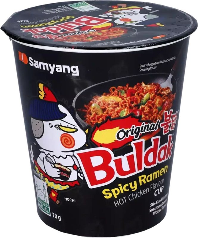 Samyang Buldak Original Hot Chicken Cup 70g
