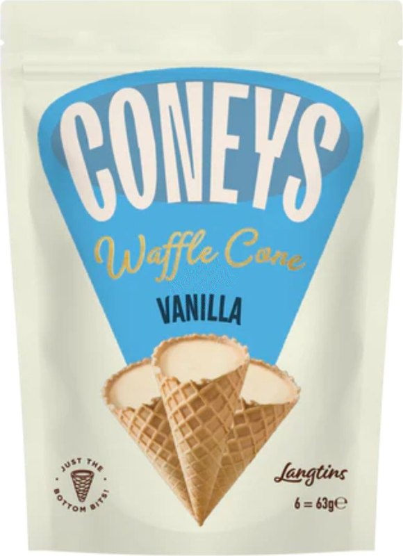 Coney's Waffle Cone Vanilla 63g