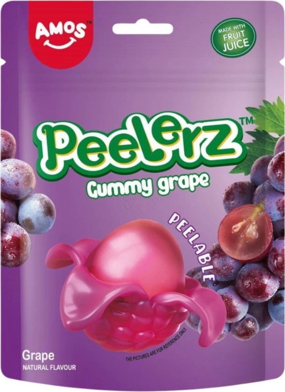Amos Peelerz Gummy Grape 40g