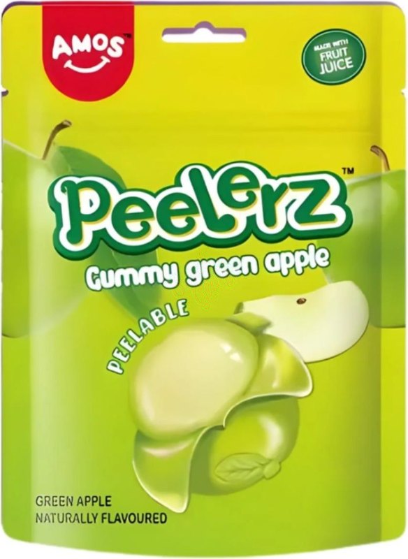 Amos Peelerz Gummy Apple 40g