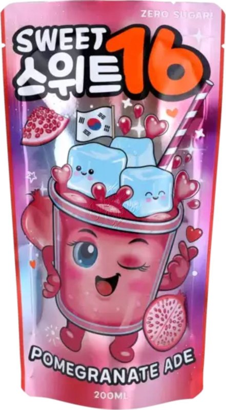 Sweet 16 Pomegranate Ade (Korea) 200ml
