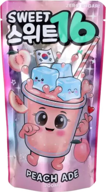 Sweet 16 Peach Ade (Korea) 200ml