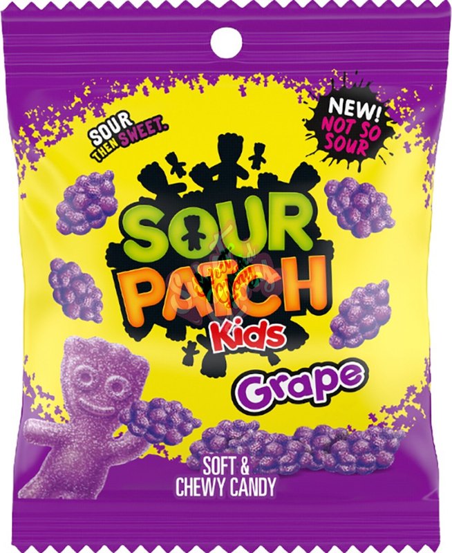 Sour Patch Kids Grape Peg Bag 101g