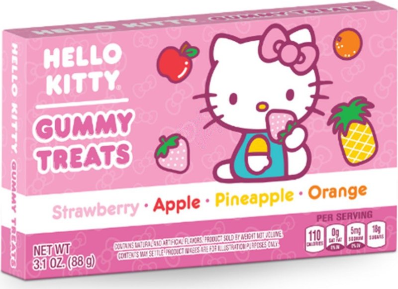 Hello Kitty Fruit Gummi Treats 88g