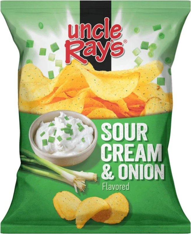 Uncle Rays Chips Sour Cream & Onion 85g