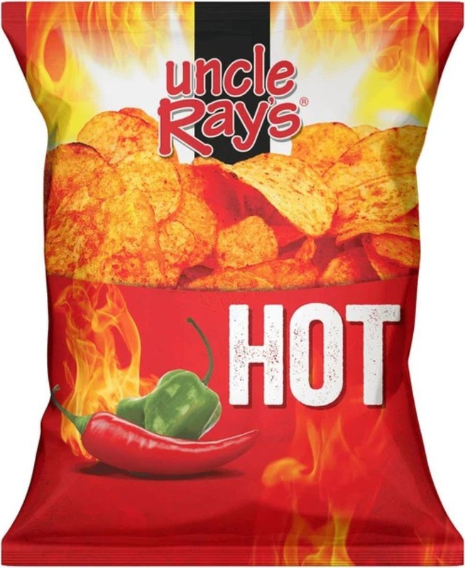 Uncle Rays Chips Hot 85g