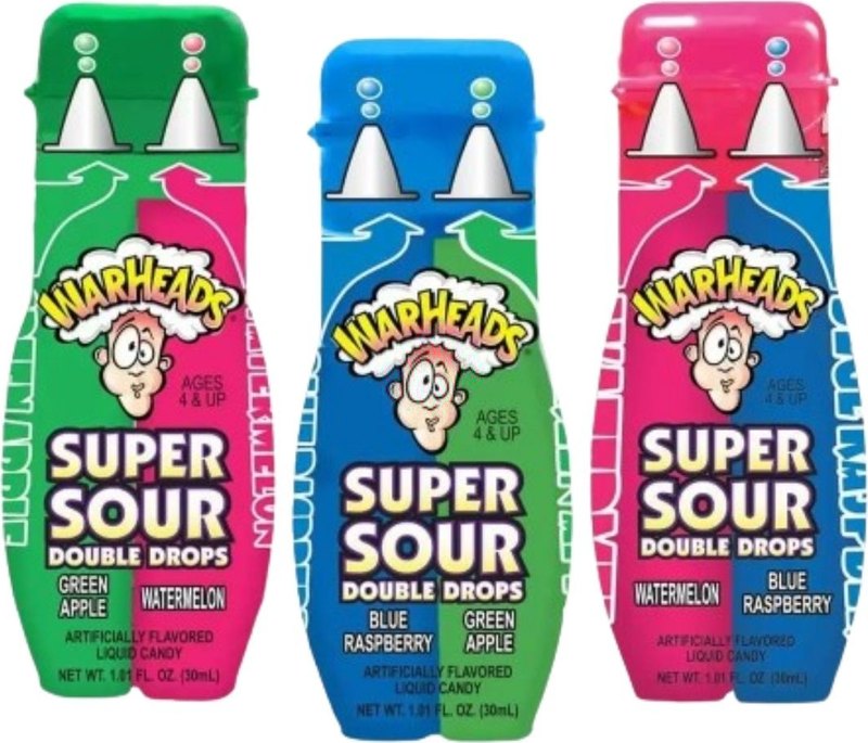 Warheads Double Drops Liquid 30ml