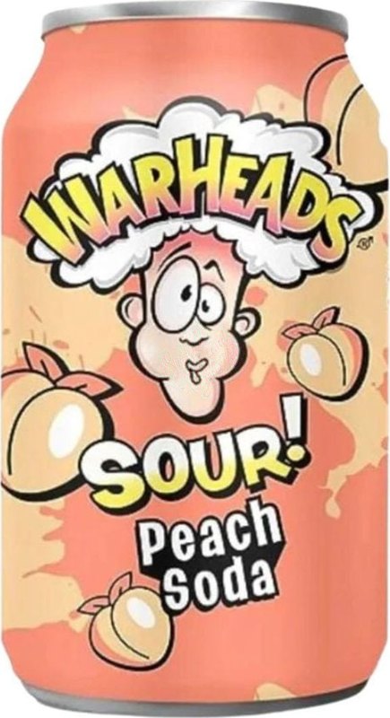 Warheads Peach Soda 330ml